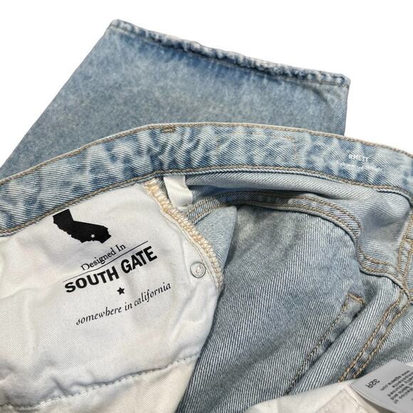 AG Adriano Goldschmied Rhett Aflame Vintage High Rise Straight Crop Jeans 32R - Picture 10 of 16